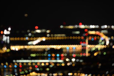 bulanıklık bokeh city gece açık renkli defocused