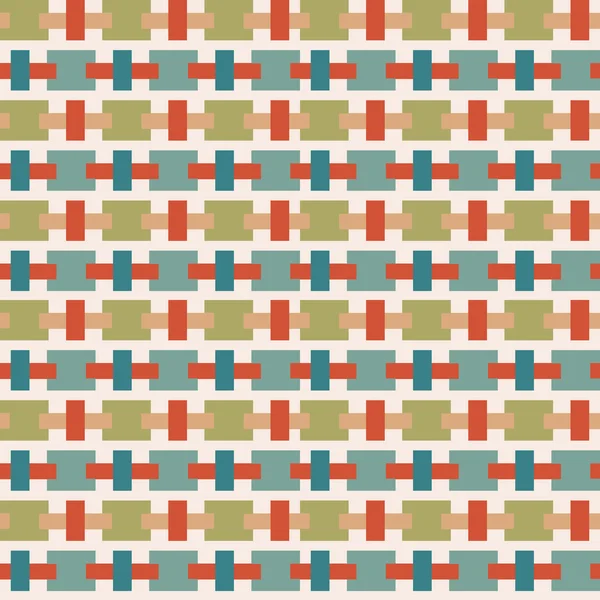 幾何学的図形とビンテージ背景 — ストックベクタ