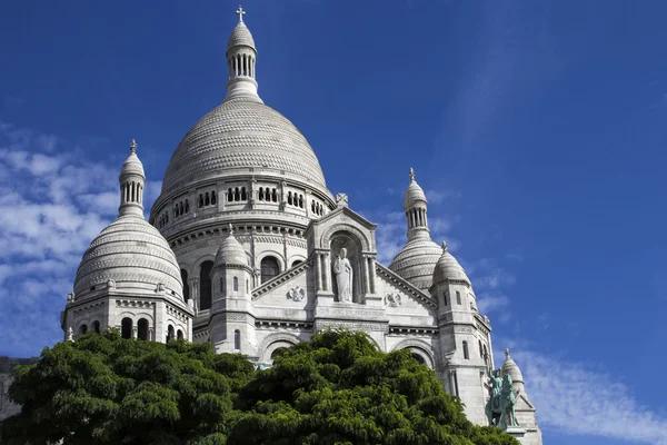 Bazilika Sacré Coeur. V Paříži. Francie. Royalty Free Stock Fotografie