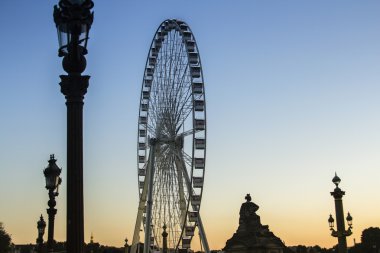 Place de la Concorde. Paris. Fransa