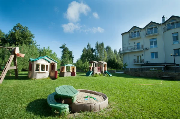 Playground for children in park — Stock Photo, Image