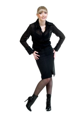 Güzel, şehvetli kadın.