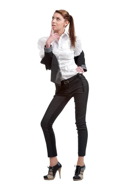 Beautiful sexual businesswoman — Stock Photo, Image