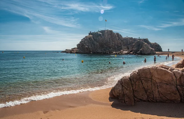 Playa de mar en España — Foto de Stock