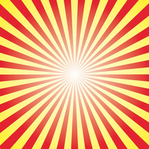 Sunburst arka plan sarı ve kırmızı