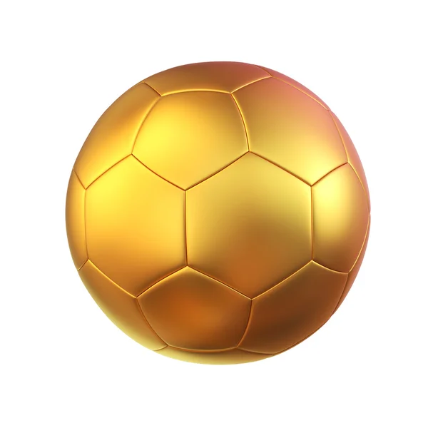 Balón de fútbol de oro —  Fotos de Stock