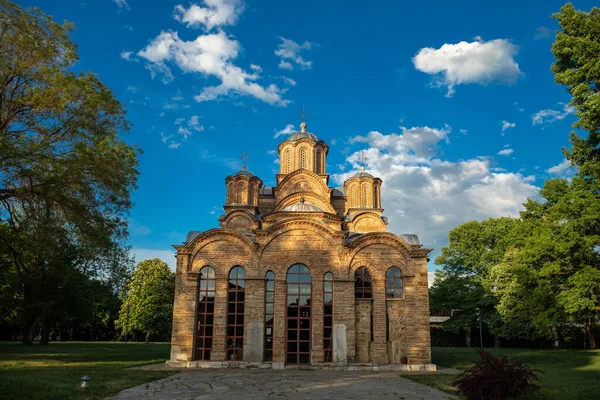 Gracanica Priştine Kosova Sırbistan Yakınlarındaki Sırp Manastırı — Stok fotoğraf