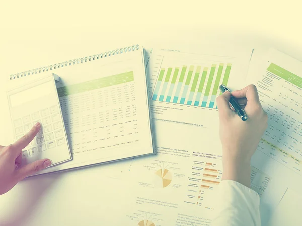 Análisis de datos empresariales — Foto de Stock