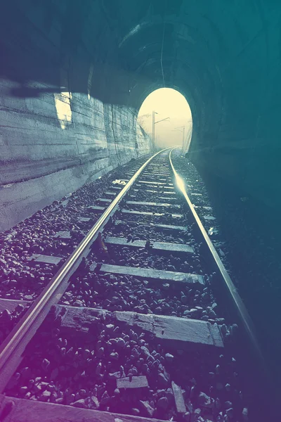 End of Tunnel — Stock Photo, Image