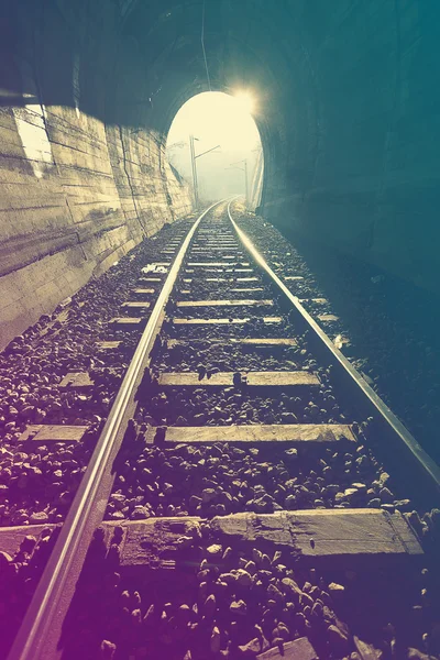 Slutet av tunneln — Stockfoto