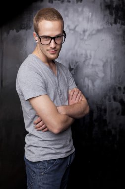 İyi görünümlü metroseksüel homoseksüel erkekler