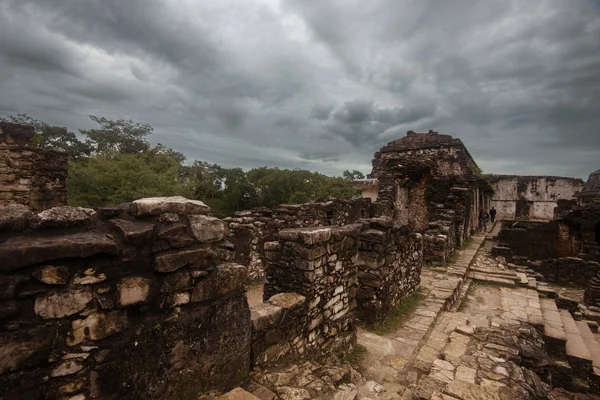 Oude Maya stad Palenque, Mexico — Stockfoto