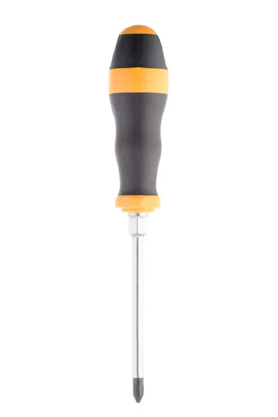 Closeup of screwdriver isolated — Stock Photo, Image