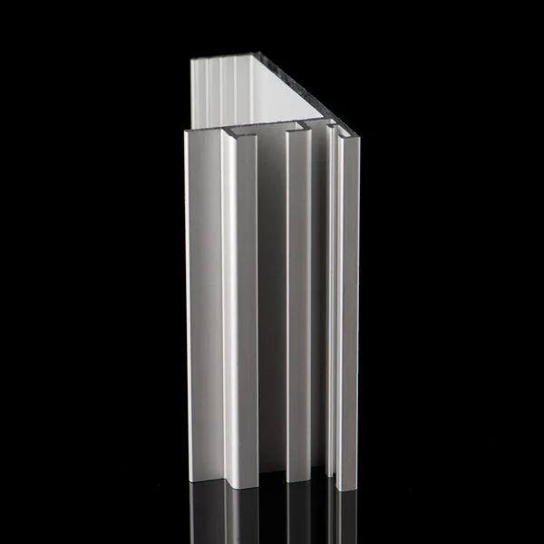 Aluminium profile sample — Stock Photo, Image