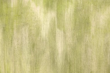 Sanatsal tuval yeşil boyalı