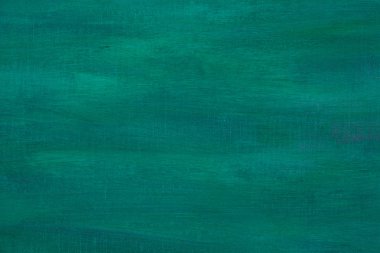 Sanatsal tuval yeşil boyalı
