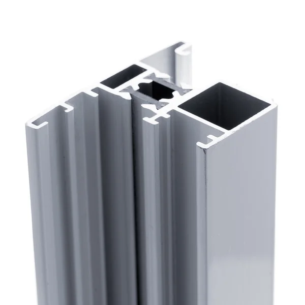 Profil de aluminiu eșantion — Fotografie, imagine de stoc