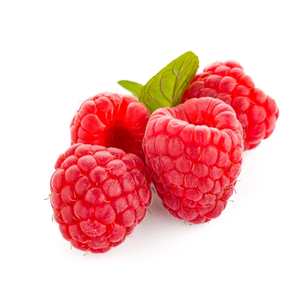 Frambozen fruit geïsoleerd — Stockfoto