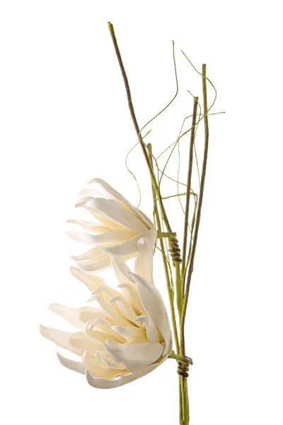Kwiat sztuczny gardenia — Zdjęcie stockowe