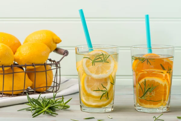 Detox water cocktails — Stock Photo, Image