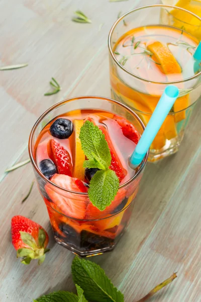 Detox water cocktails — Stock Photo, Image