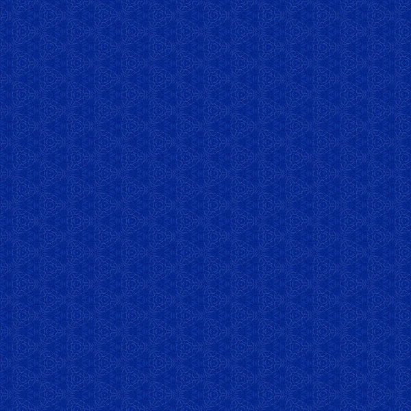 Blauwe geometrische abstracte patroon — Stockfoto