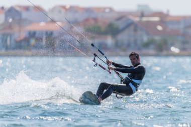 Paulo Nuno kitesurfing