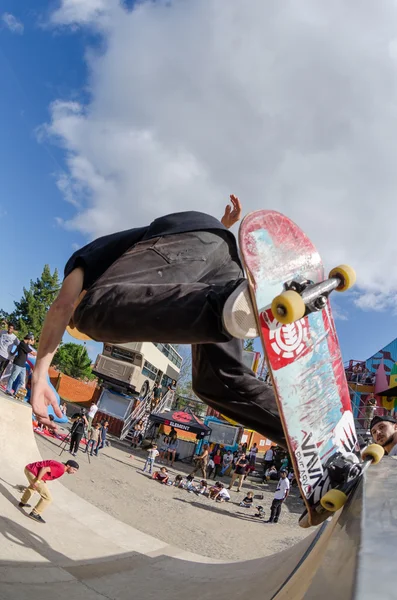 Bruno Senra durante la despedida de Element Ramp Tour — Foto de Stock