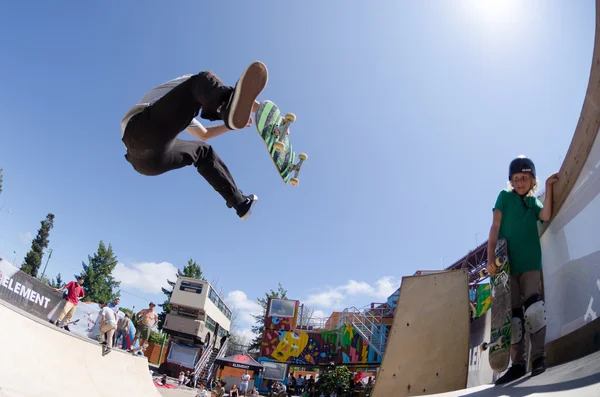 Gabriel Machado under elementet Ramp Tour farväl — Stockfoto