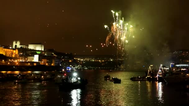 Festival av St John av Porto — Stockvideo