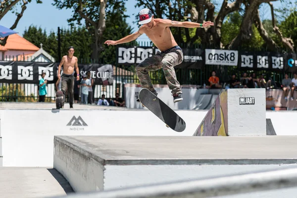 Jorge Simoes tijdens de Dc Skate Challenge — Stockfoto