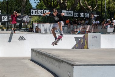 Bruno Simoes Dc kaymak meydan okuma sırasında