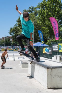 Alfredo Santos Dc kaymak meydan okuma sırasında