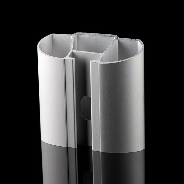 Aluminium profile sample — Stock Photo, Image