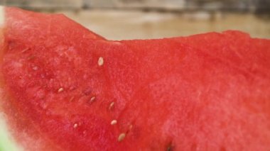 Taze karpuz dilimi portre