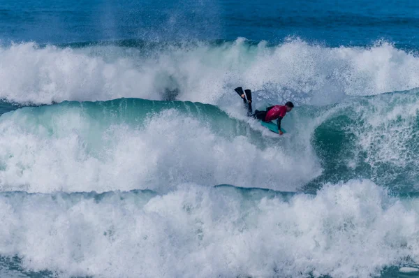 Dave Hubbard (HAW) durante o Viana Pro — Fotografia de Stock