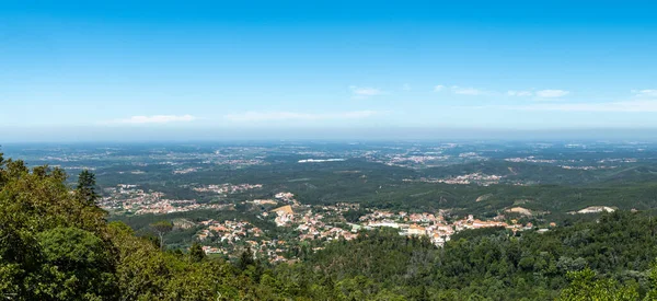 Aerial Panorama View Bussaco Luso Mealhada Aveiro Portugal — Stock Photo, Image