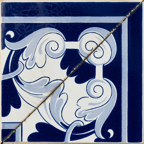 Azulejos Vintage Azulejos Portugueses Tradicionales — Foto de Stock
