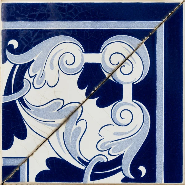 Vintage Azulejos Παραδοσιακά Πορτογαλικά Πλακάκια — Φωτογραφία Αρχείου