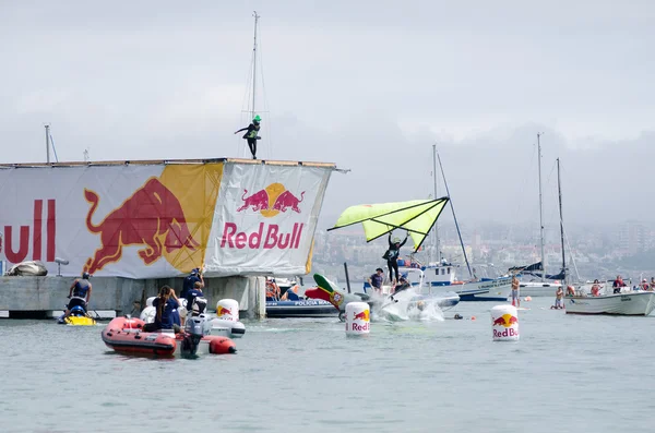 Sardinha portuguesa zespół red bull flugtag — Zdjęcie stockowe