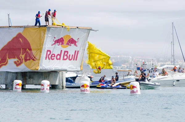 Red bull flugtag susam sokak boys takım — Zdjęcie stockowe