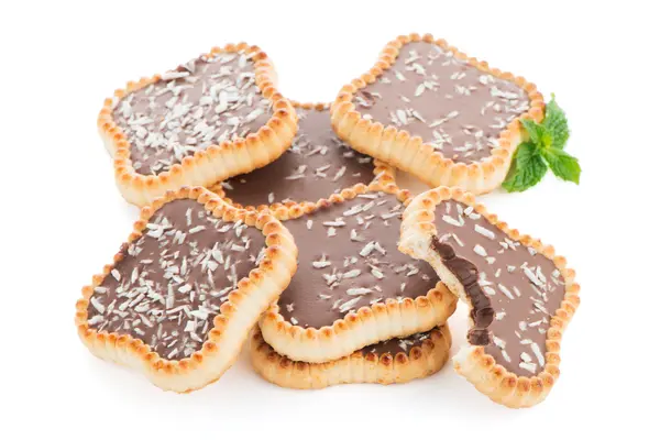 Galletas de pastel de chocolate —  Fotos de Stock