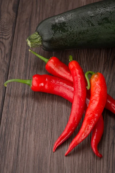 Red hot chili peppers — Stock Photo, Image