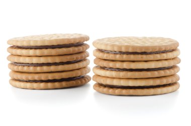 Sandviç Bisküvi Çikolata dolgulu