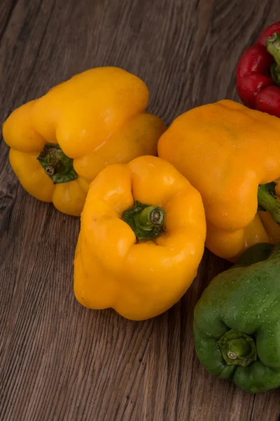 Colored bell peppers — Stock Photo, Image