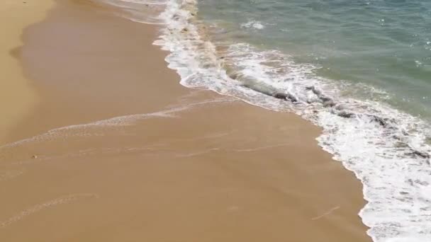 Mjuk våg av havet — Stockvideo