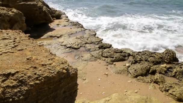 Playa Maria Luisa en Albufeira, Portugal — Vídeo de stock