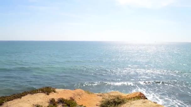 Maria Luisa plaży w Albufeira, Portugalia — Wideo stockowe