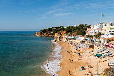 Olhos de agua beach Albufeira, Portekiz