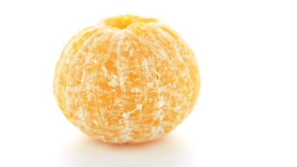 Mandarina madura o mandarina — Vídeos de Stock